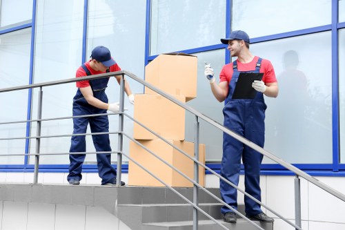 Professional packing support for a Brent home move