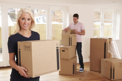 Prepared home move boxes and furniture in Brent