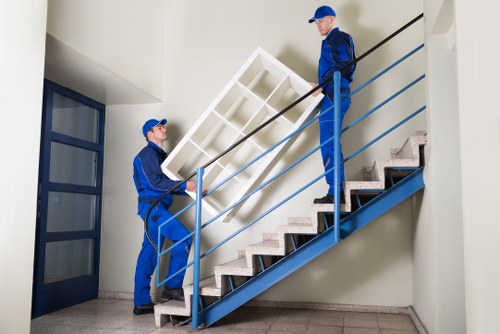 Commercial moving truck service for Brent office relocations