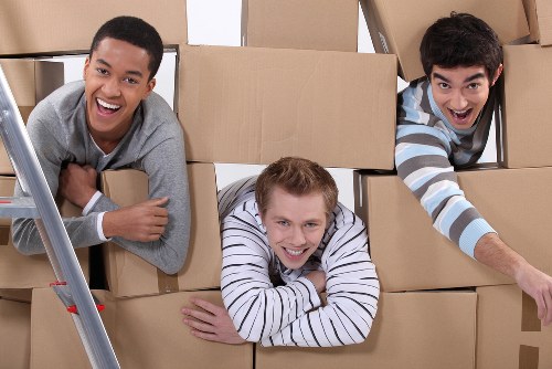 Business moving day preparation for an office in Brent