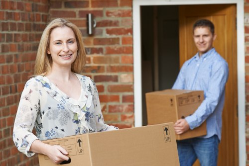 Cubic-yard rate illustration for an office or household removal job