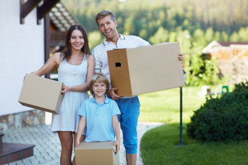 Professional packing and unpacking services in Brent for a smooth home move